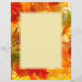 Röd, orange, guld, gult marmor