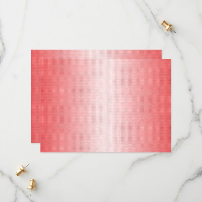 Röd, orange och rosa penseldrag blandas ihop spara datumet (Fram/Back In Situ)