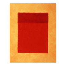 röd, orange på gult