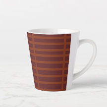 Röd orange strimlad mönster