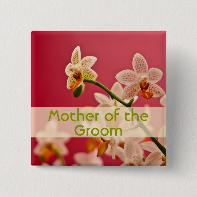 Röd Orchid •, Att gifta sig knäppas Knapp (Framsida)