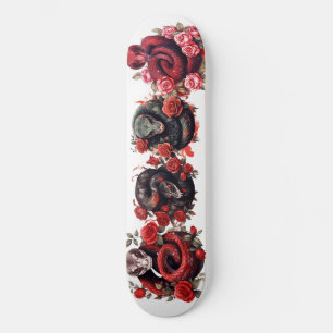Röd Orm Mini Skateboard Bräda 18,5 Cm