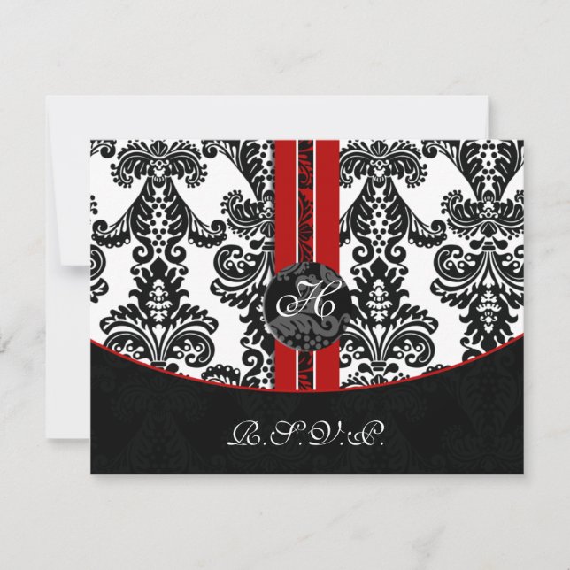röd OSA kort i monogrammofon (Framsida)