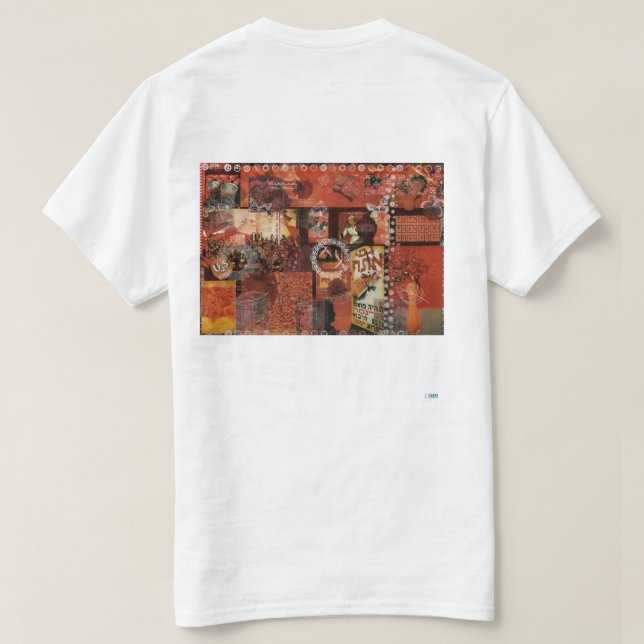 Röd överallt – Baksida  T Shirt (Design baksida)