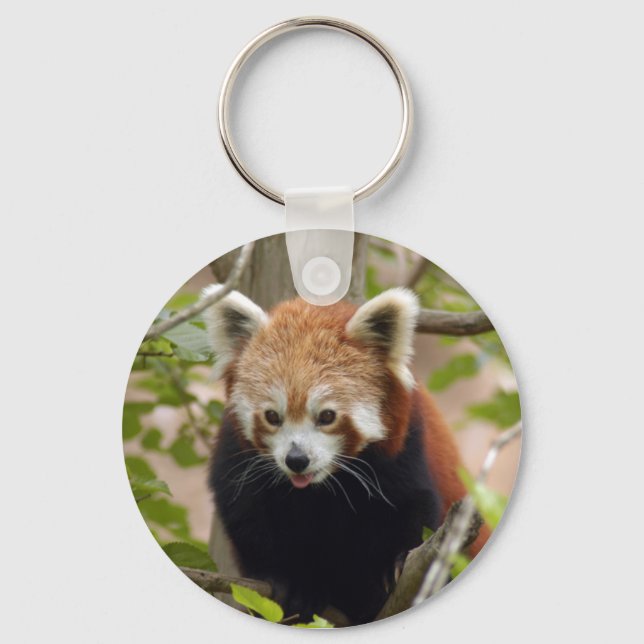 röd-panda-024 nyckelring (Framsida)