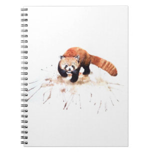 RÖD PANDA ANTECKNINGSBOK