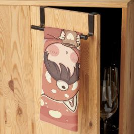 Röd Panda Brew absorberande kökshandduk