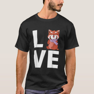 Röd Panda Djur Röd Panda T Shirt