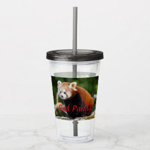 Röd Panda Firefox Take Away Mugg