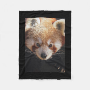RÖD PANDA FLEECEFILT