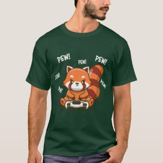 Röd Panda flicka T Shirt
