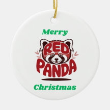 Röd Panda God Jul