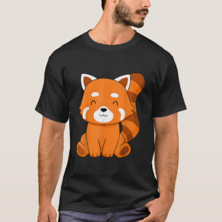 Röd Panda Kawaii Röd Panda Röd Panda T Shirt