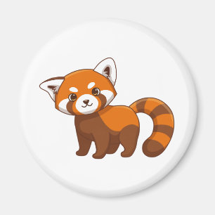 Röd Panda Magnet