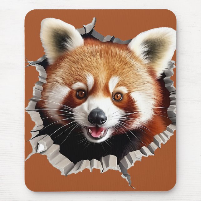 Röd Panda Musmatta (Framsidan)