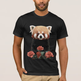 Röd panda och ro t shirt