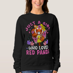 Röd Panda     Röd Panda Citat För Flickor T Shirt