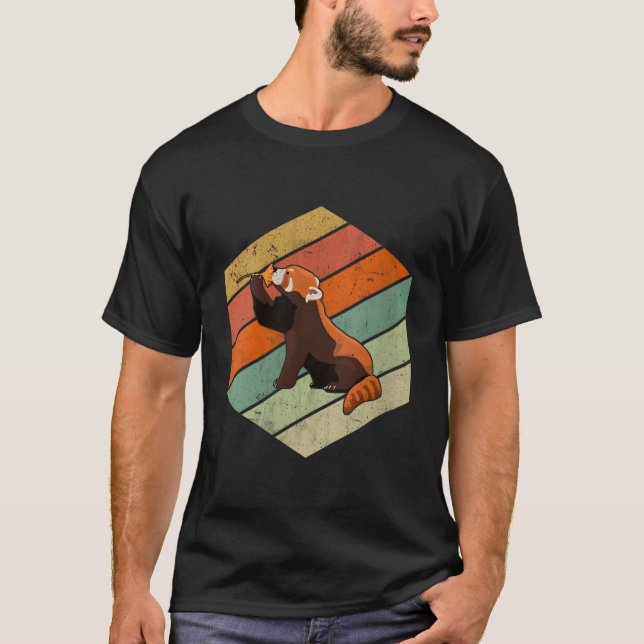 Röd Panda Röd Panda T Shirt (Framsida)