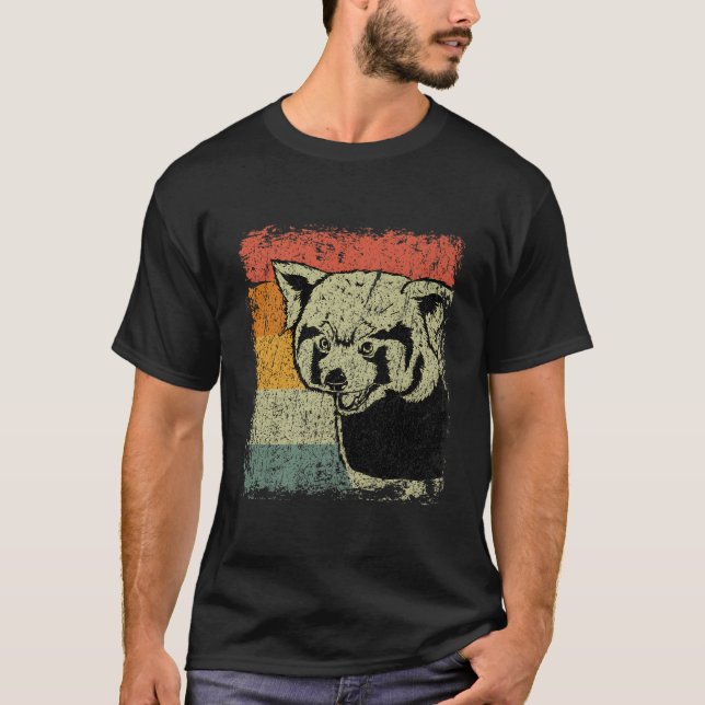 Röd Panda Röd Panda T Shirt (Framsida)