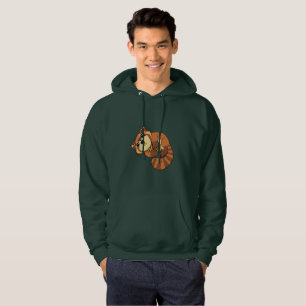Röd Panda! Sweatshirt Med Luva