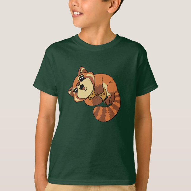 Röd Panda! T-shirt (Framsida)