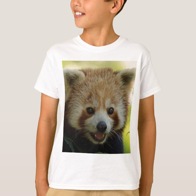 Röd Panda Tee Shirt (Framsida)