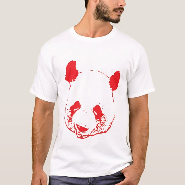 Röd Panda Tee Shirt (Framsida)