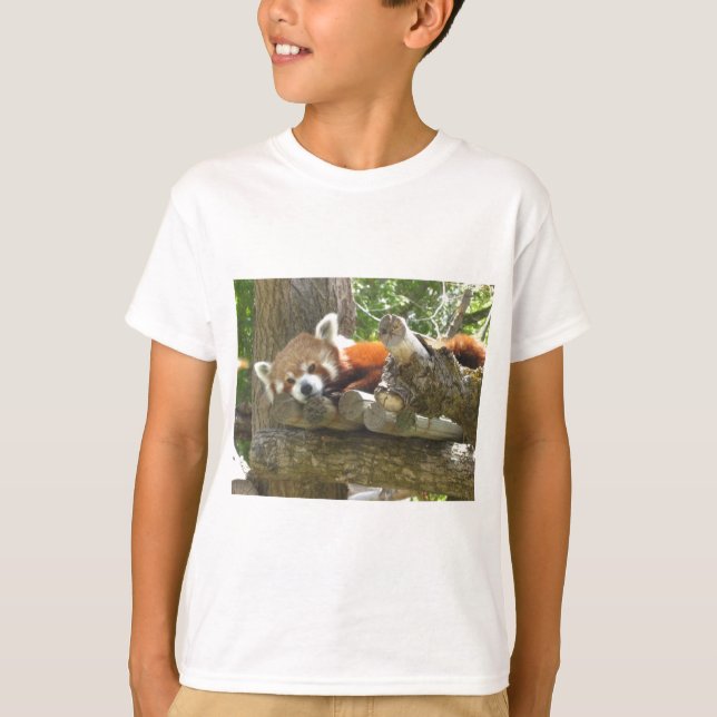 röd panda tröja (Framsida)