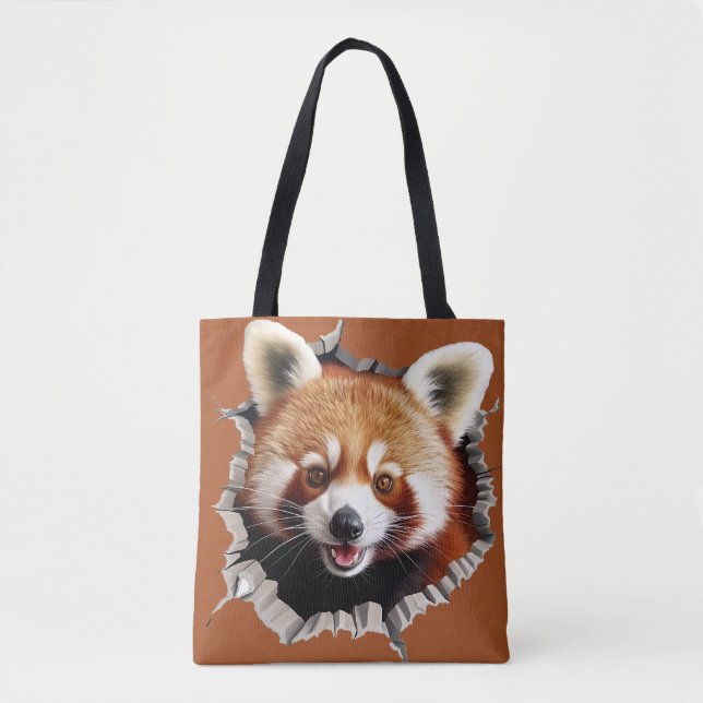 Röd Panda Tygkasse (Framsida)