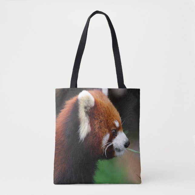 Röd panda tygkasse (Framsida)