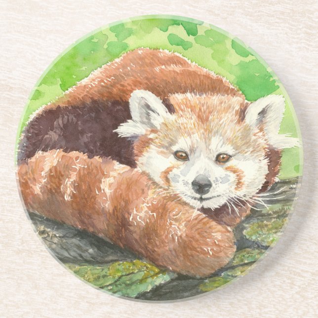 Röd panda underlägg (Framsidan)