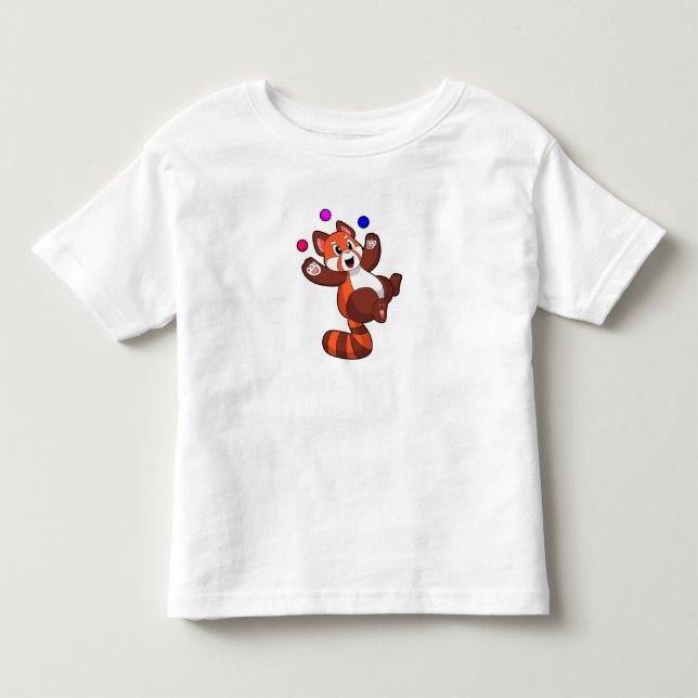 Röd panda vid Jugel Circus.PNG T Shirt (Framsida)