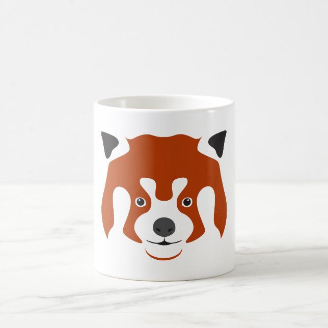 RÖD PANDASYNN KAFFEMUGG (Center)