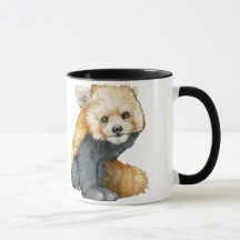 Röd Pandaunge - R är för röd Panda