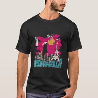 Röd Pandazilla Röd Panda Björn Röd Panzilla Japan T Shirt