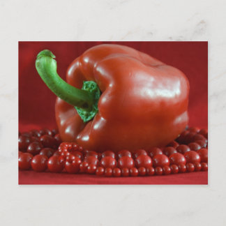 röd paprika&pärlor_2 vykort