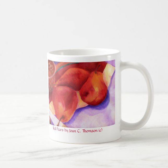 Röd Pearsmugg Kaffemugg (Höger)