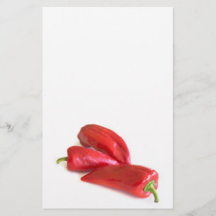Röd peppar flygblad