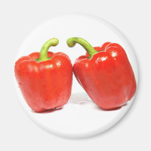 Röd peppar magnet