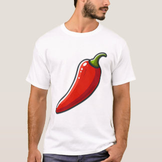Röd peppar t shirt