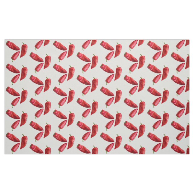 Röd peppar tyg (Fat Quarter)