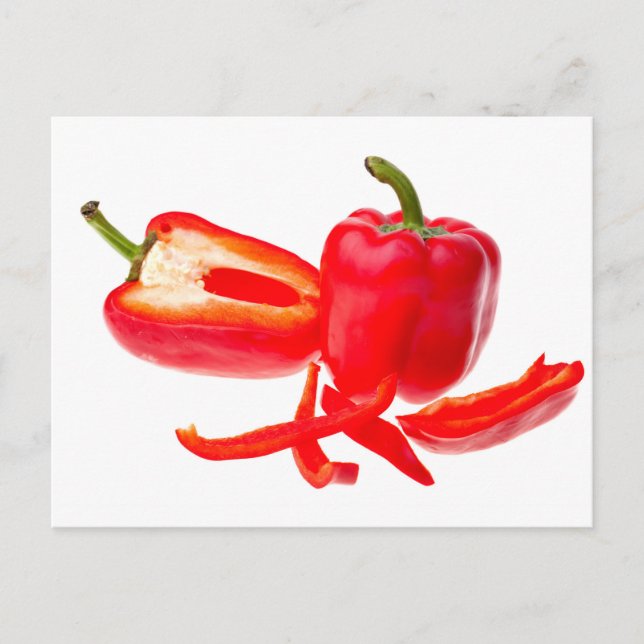 Röd peppar vykort (Framsida)