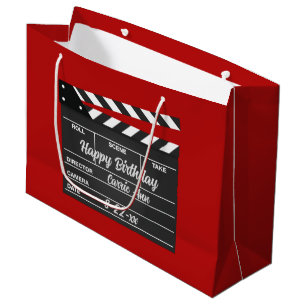 Röd personlig Movie Clapboard Red