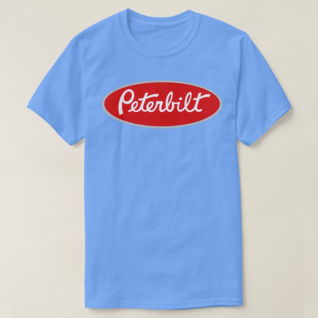 röd peterbilt t shirt (Design framsida)