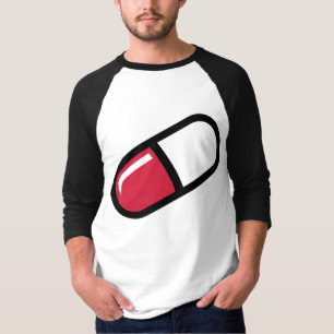 Röd pill tee