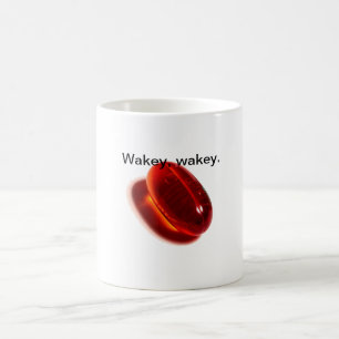 Röd Pillmugg Kaffemugg