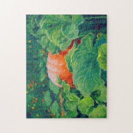 Röd planetpumpa pussel