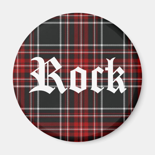 Röd Play Sten - Magnet (Framsidan)