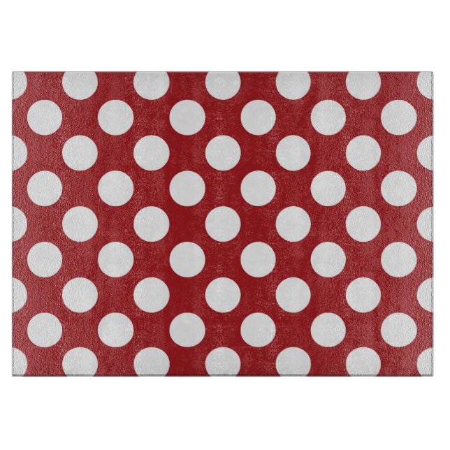 Röd Polka dots, Polka Dot Mönster, Dit, Dit, Docka (Framsidan)