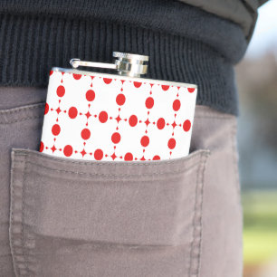 Röd Polka dots, Polka Dot Mönster, Dit, Dit, Docka Fickplunta